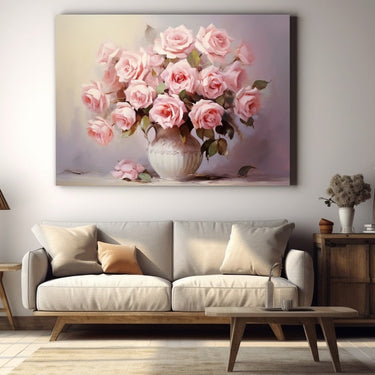 Roses in a Vase Painting